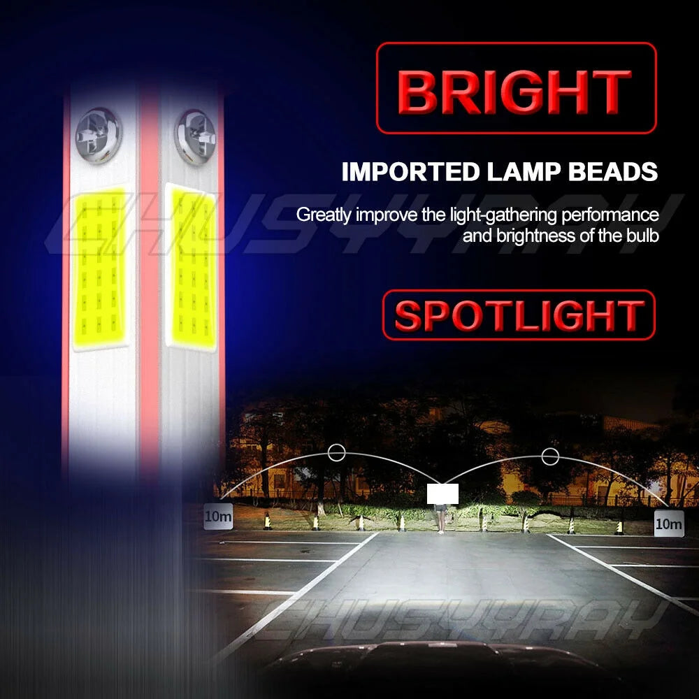 6pcs For Hyundai Tucson 2016 2017 2018 Combo LED Headlight Fog Light Bulbs Kit