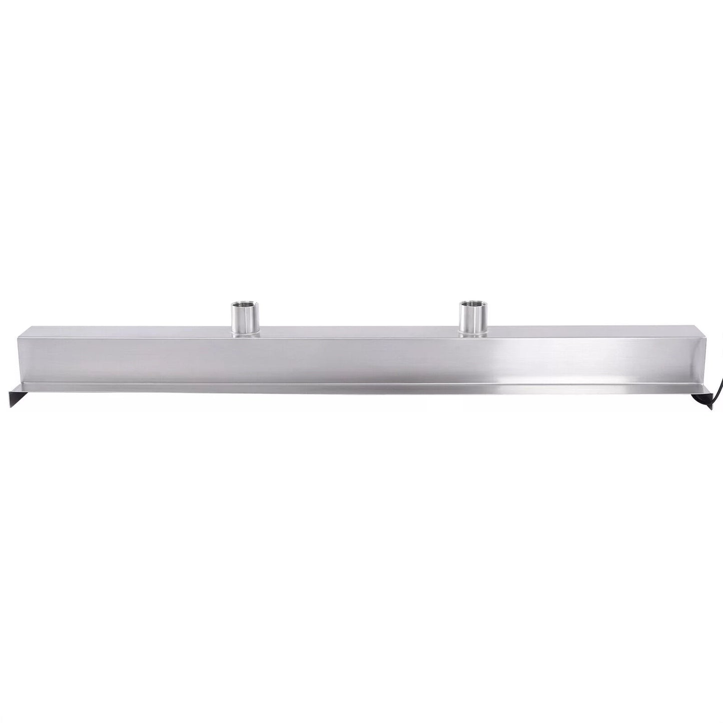 35.4 Inch Pool Fountain Waterfall with LED Strip Light Swimming Pool Waterfall