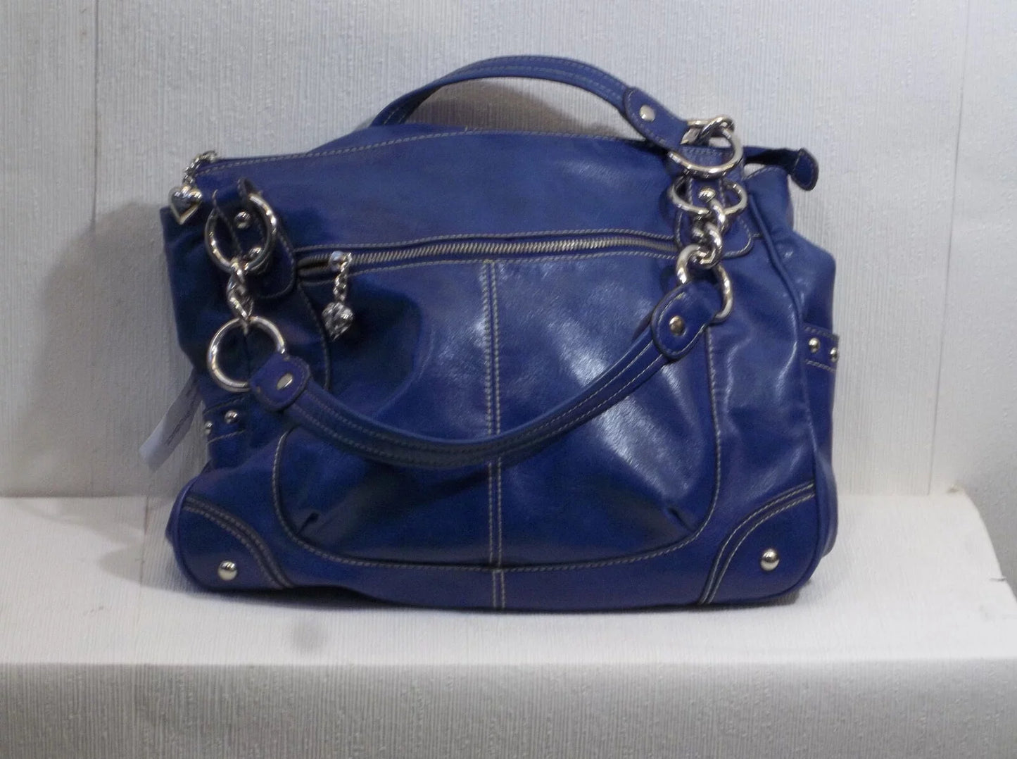 Blue Kathy Van Zeeland Handbag