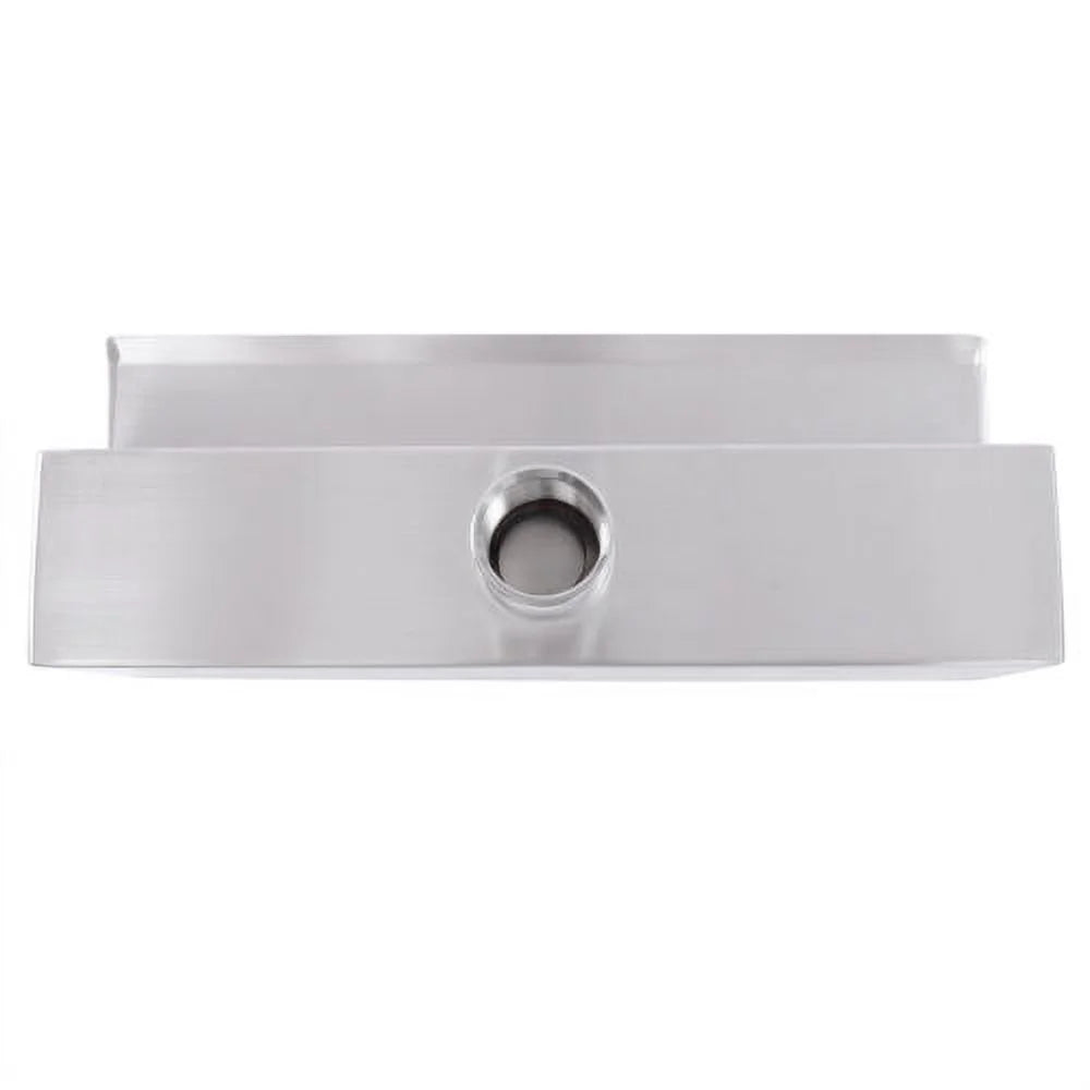 Silver 11.8" Pool Fountain Waterfall Spillway Stainless Steel Pond Cascade