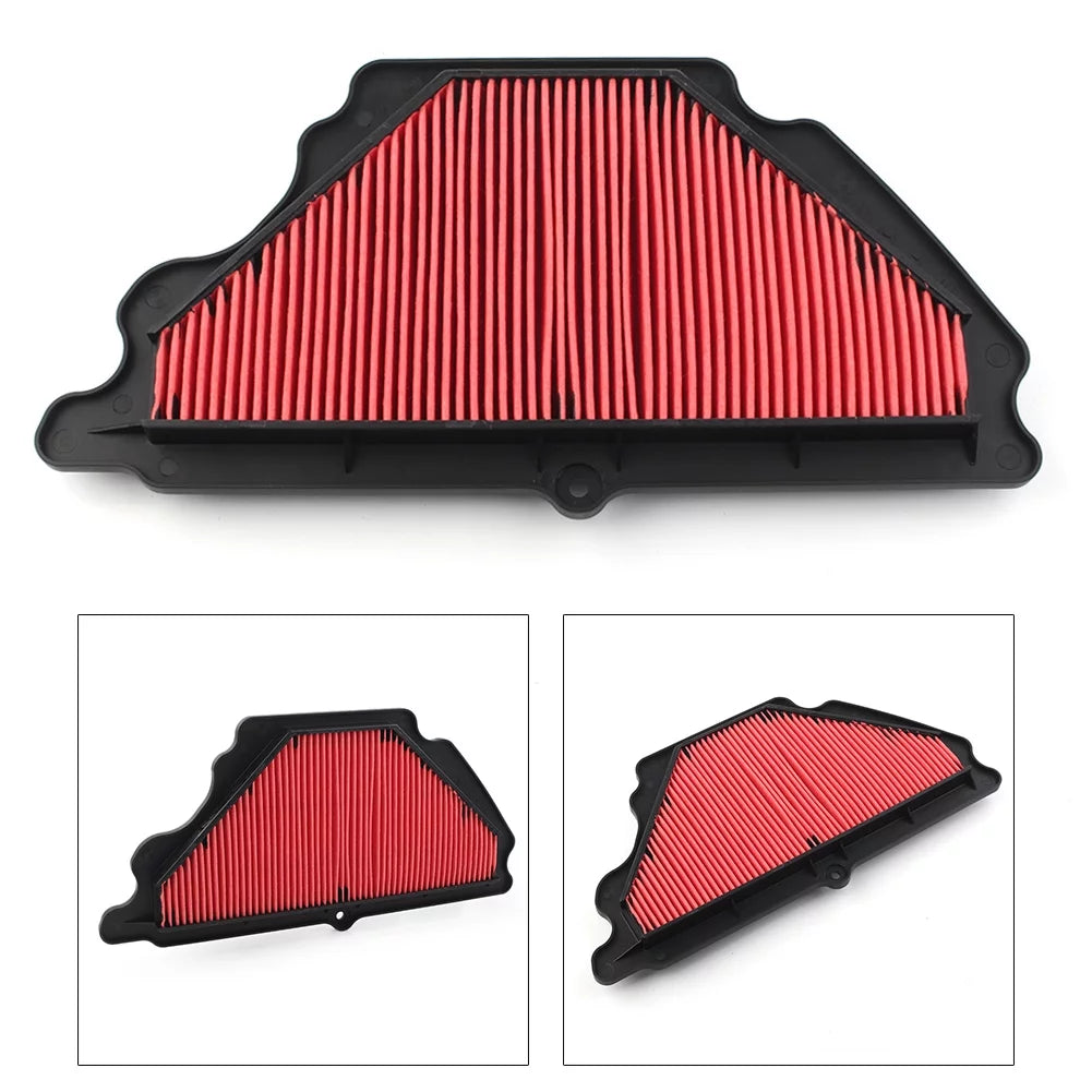 ZSWAL Motorbike Air Filter Cleaner Intake Turbine Spike Air System Component Replacement Kit Kawasaki Ninja ZX6R 2007-2008