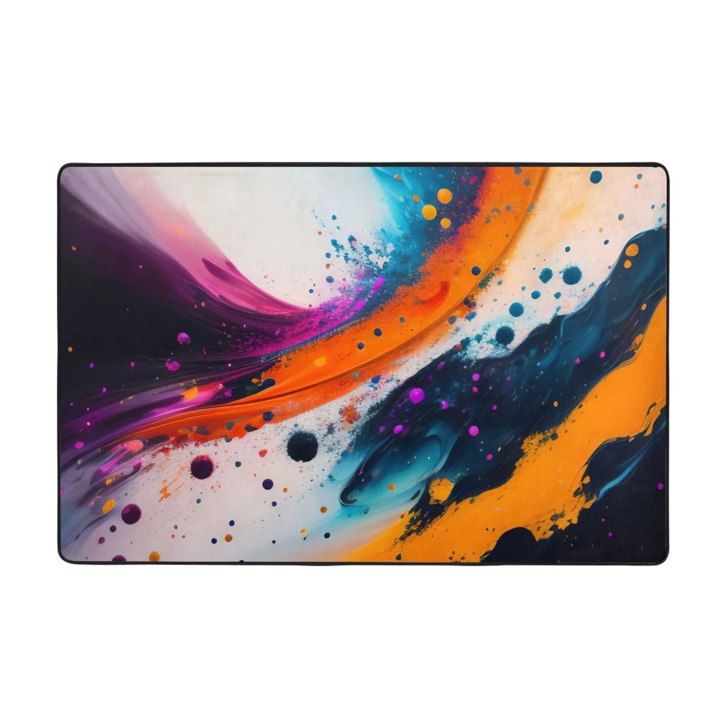 XMXY Fractal Blaze Texture Area Rugs Doormat Outdoor Entrance , Facecloth Non-slip Floor Mat Rug Living Room Kitchen Sink Area Indoor 36"x24"