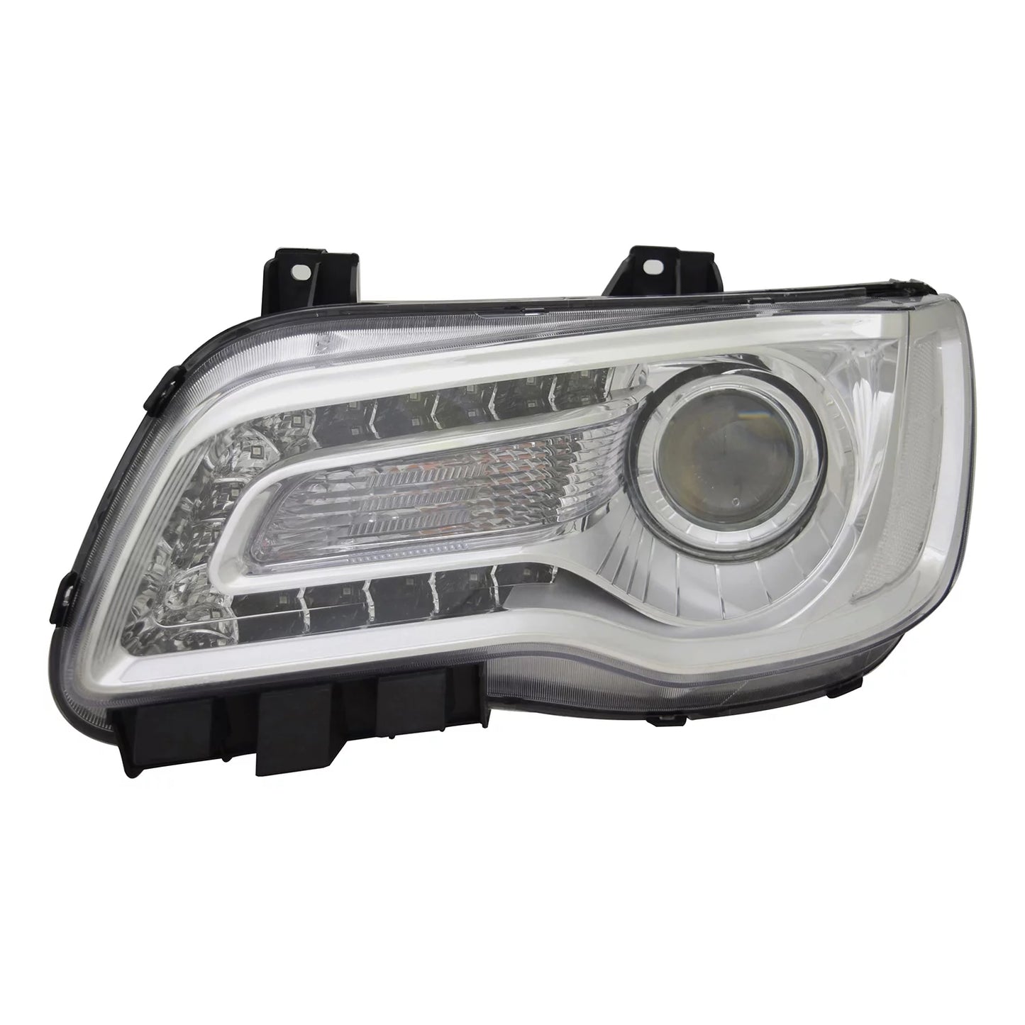 KAI New CAPA Certified Standard Replacement Driver Side Headlight Assembly, Fits 2018-2020 Chrysler 300