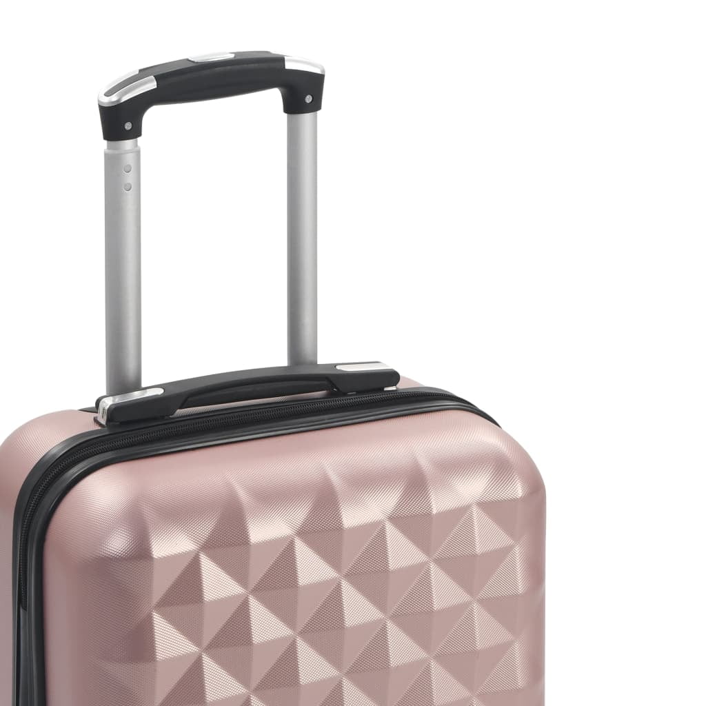 Andoer parcel,Internal 21.7" X Rose Abs Dimensions Abs Shell X 8.7" Locks And Shell Castors Suitcase Shell Bussiness 21.7" X 14.2" 1106442a WithLocks Vidaxl With