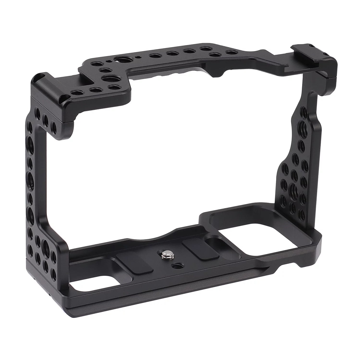 Cage Aluminum Alloy Video Cage Replacement Sony A7M3 A7R3 A9 Mirrorless with Cold Shoe Mount 14 Inch & 38 Inch Screw Holes