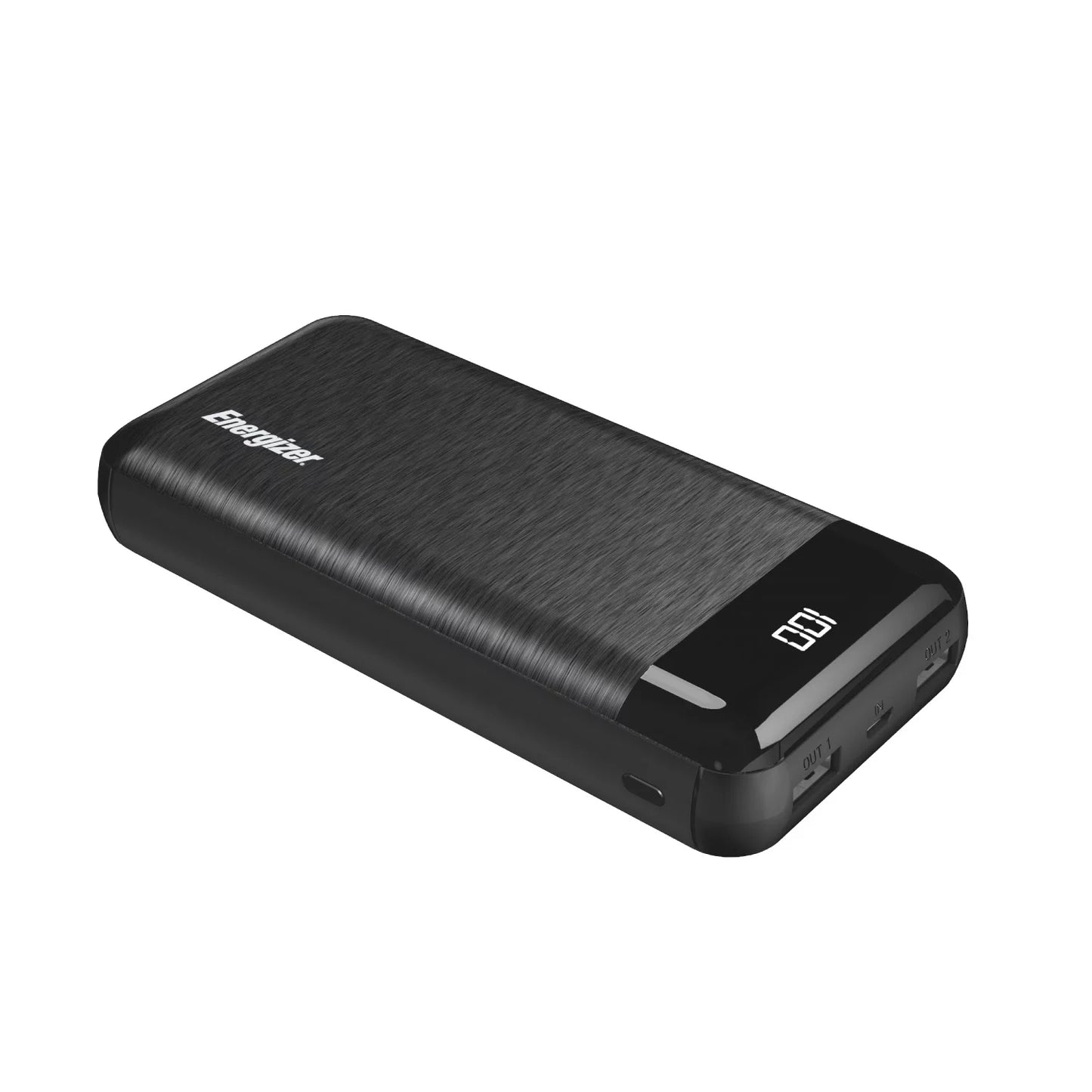 Energizer 20,000 mAh Max Power Bank, Black, UE20058