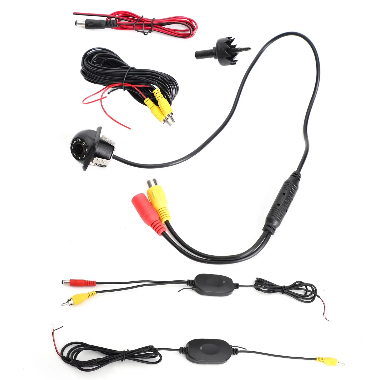 170° HD 8 LED CMOS Car Wireless Backup Rear View Reverse Camera Night View Kit