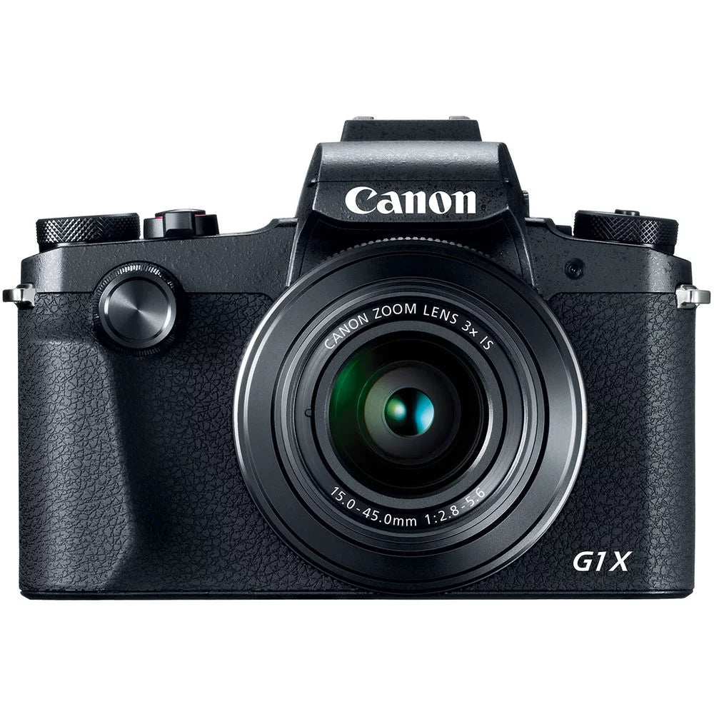 6TH Ave Electronics Bundle For Canon PowerShot G1 X Mark III Digital Camera (2208C001), 64GB Card, 2 x NB13L Battery, Corel Software, Charger, LED Light, Soft Bag + More (International Model)