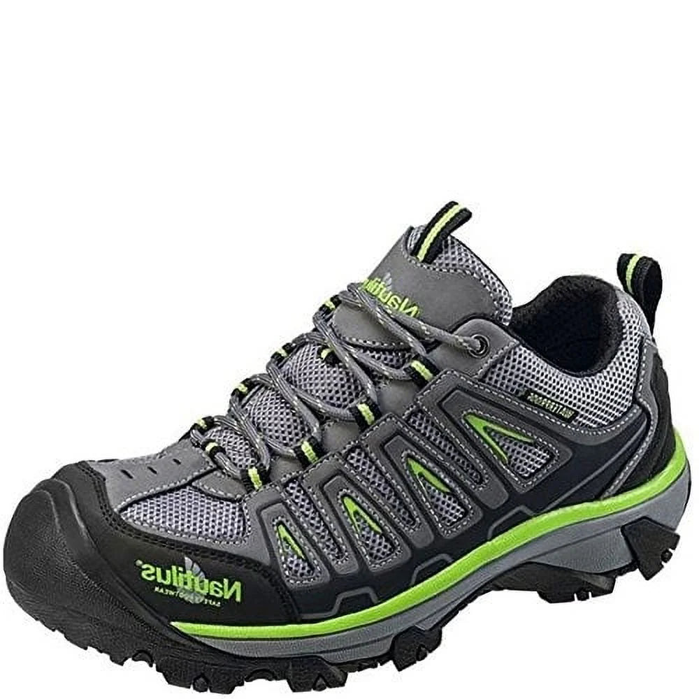 FSI FOOTWEAR SPECIALTIES INTERNATIONAL NAUTILUS Nautilus 2208 Light Weight Low Waterproof Safety Toe EH Hiking Shoe