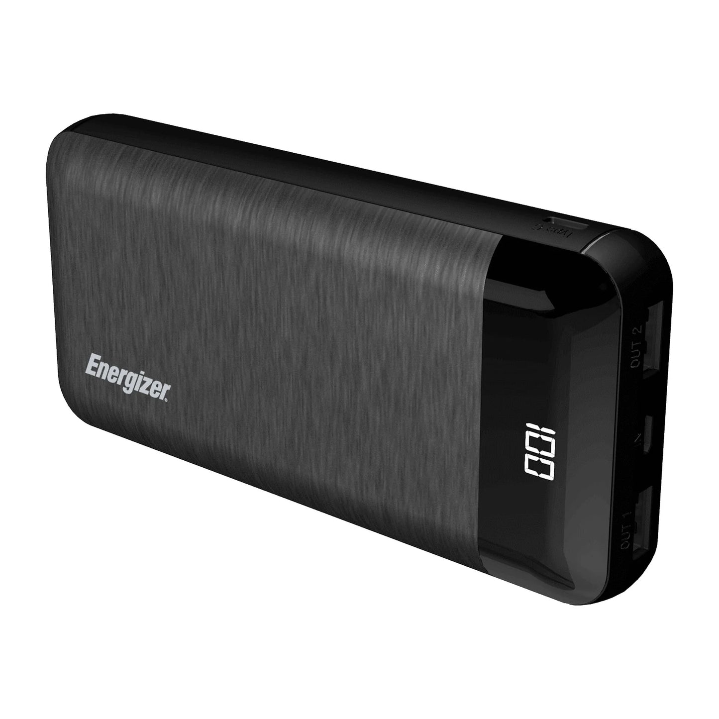 Energizer 20,000 mAh Max Power Bank, Black, UE20058