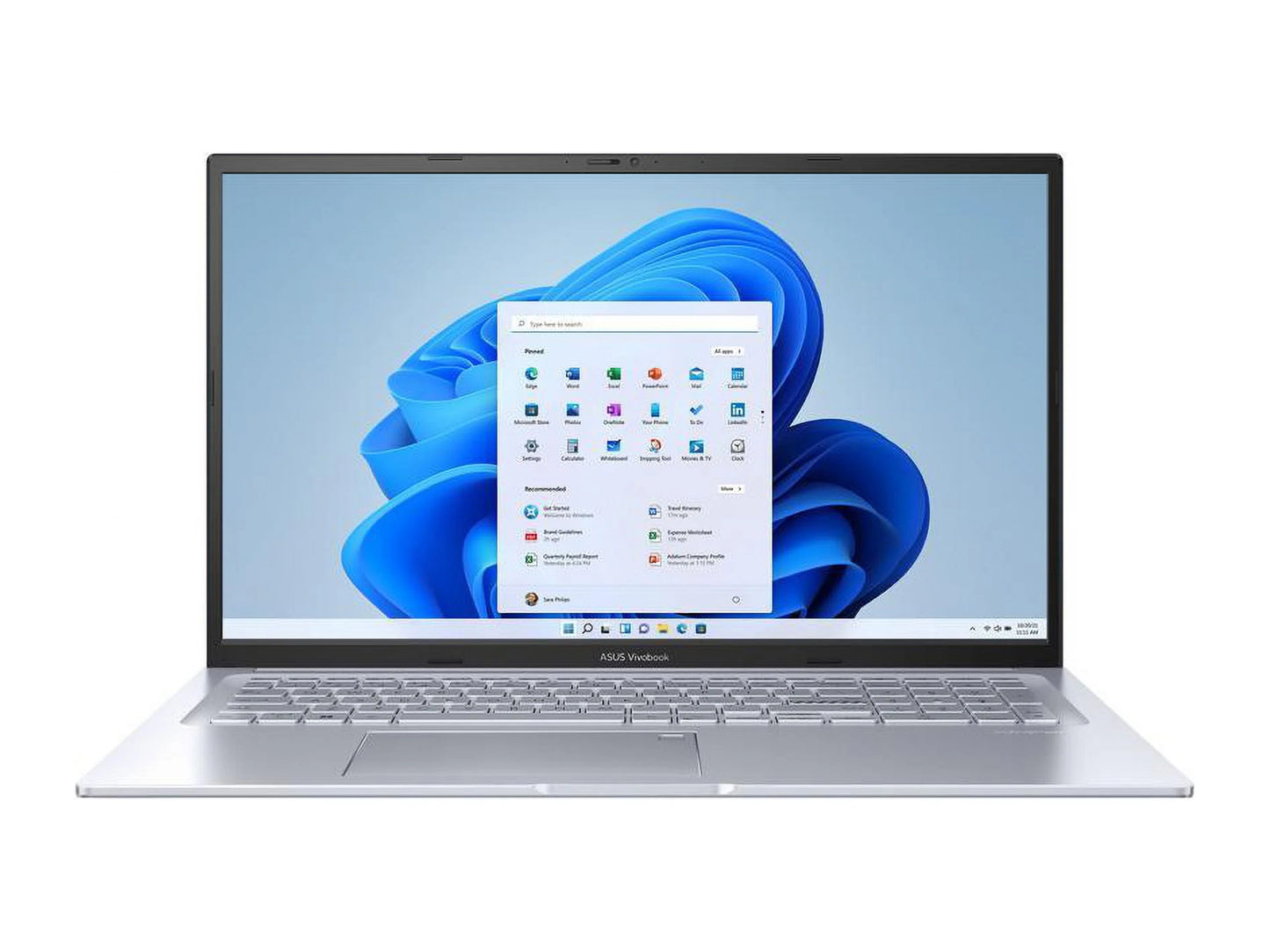 2023 ASUS Vivobook 17X Laptop, 17.3” FHD Display, Intel Core i9-13900H CPU, 16GB RAM, 1TB SSD, Windows 11 Home, Transparent Silver, K3704VA-DH96-S