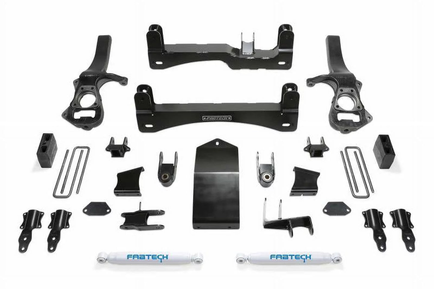 Fabtech 2019 Fits Chevrolet Silverado GMC Sierra 1500 Pickup PERF Shocks 6" BASIC System K1132
