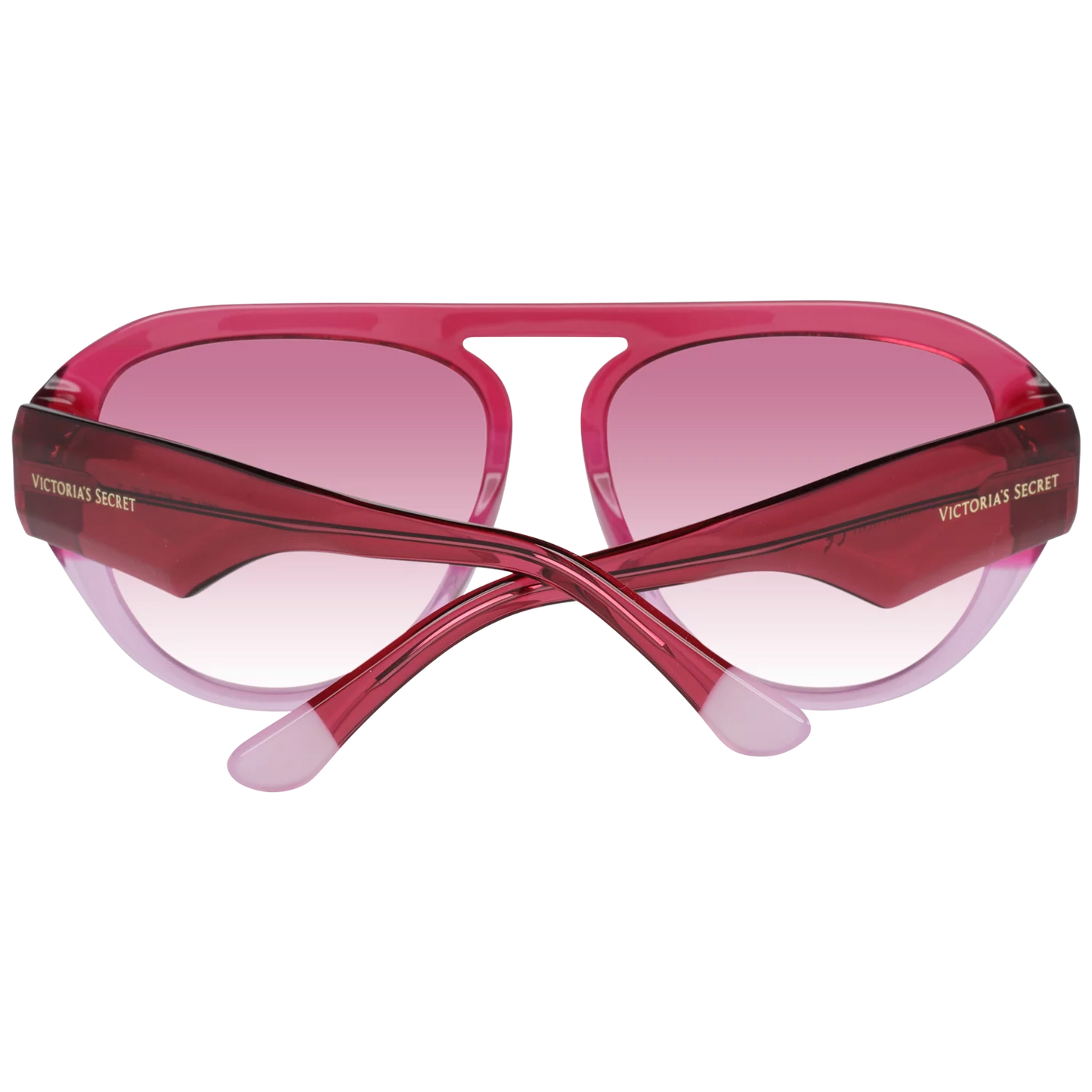 Victoria's Secret 0021 Red Gradient Sunglasses W/ Red Gradient Lens