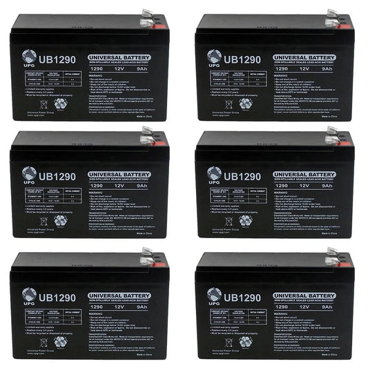 12V 9Ah SLA Battery The Evo 500w Electric Scooter - 6 Pack
