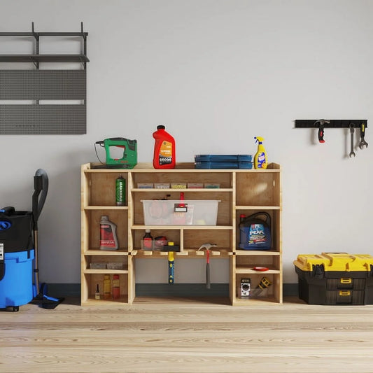 ZPL Power Tool Organizer Storage Rack, Drill holder Wall Mount, Cordless Drill Charging Station, Garage Organization