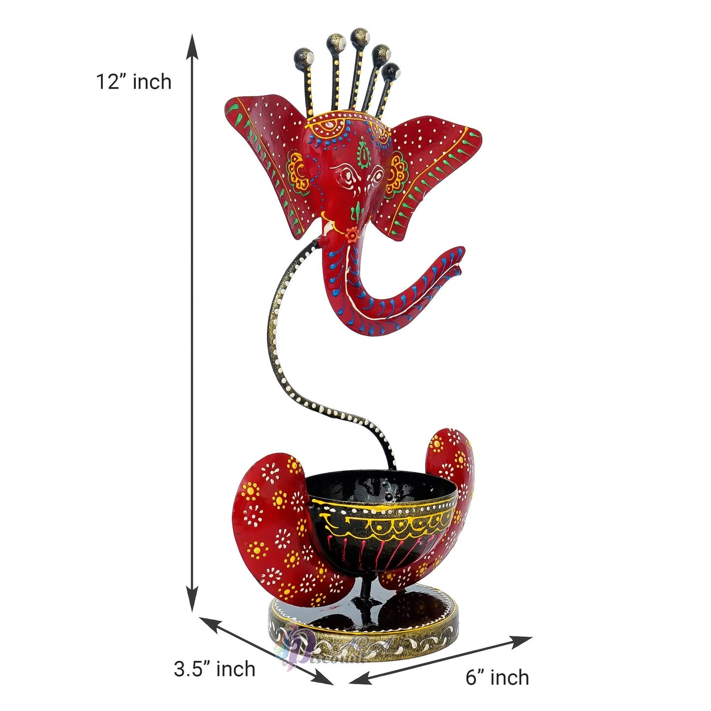 Discount Ara Iron Showpiece For Home Decor - Figurine - Home Decorative Items/Home Decor Items For Living Room/Pooja Room -Diwali Gift Items