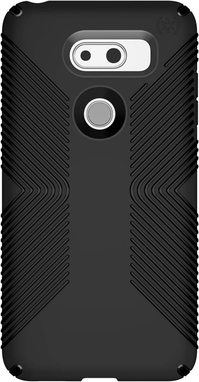 Speck Presidio Grip Case LG V30 Presidio Grip (fits Sprint LG V30+), Black/Black