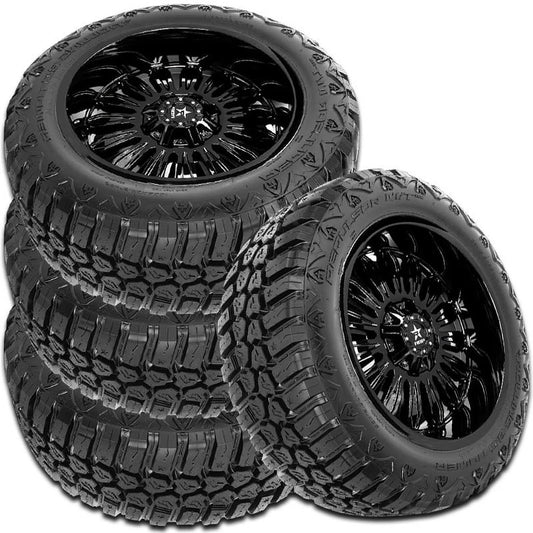 4 RBP Repulsor M/T RX 285/75R16 126/123Q 10 PLY/E Mud Tires, Truck/SUV, Off Road RBPST1675020 / 285/75/16 / 2857516