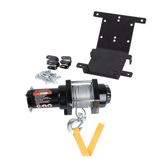 Winch with Wire Rope and Mount Plate 2500 lb. Yamaha RHINO 660 4x4 2004-2007