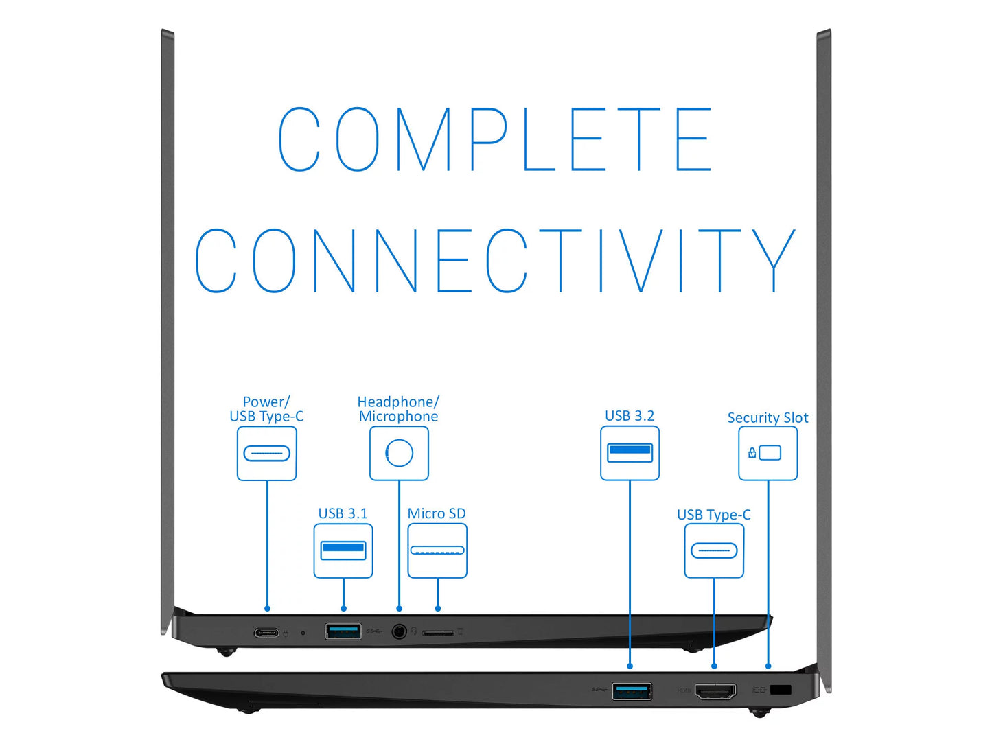 Lenovo 14w Notebook, 14" FHD Display, AMD A6-9220C Upto 2.7GHz, 4GB RAM, 64GB eMMC, HDMI, Card Reader, Wi-Fi, Bluetooth, Windows 10 Pro (81MQ000JUS)