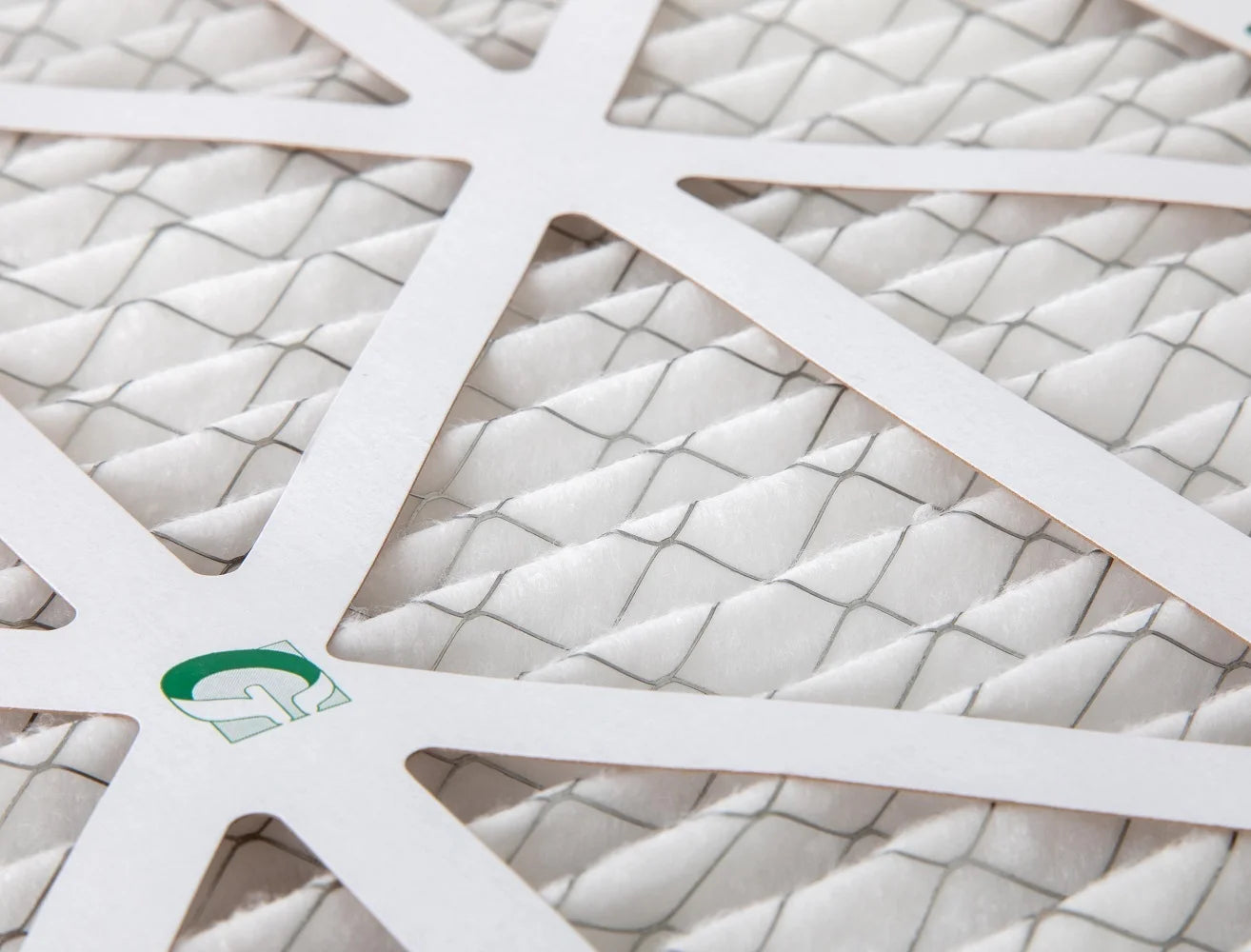 14x20x1 MERV 10 Pleated AC Furnace Air Filters by Glasfloss Industries. ( 8 Pack ) Exact Size: 13-1/2 x 19-1/2 x 7/8