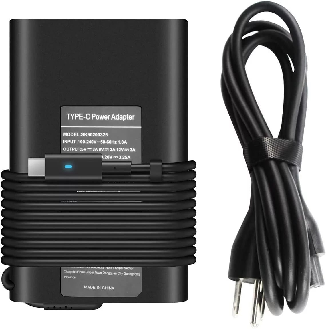 65W USB C Type C Adapter Laptop Charger Dell Latitude 5520 5420 5290 5285 5179 5480 5400 5310 5320 7420 7410 7370