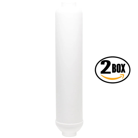 2 Boxes of Replacement Watts RO-TFM-4SV Inline Filter Cartridge - Universal 10-inch Cartridge WATTS PREMIER 500025 FOUR STAGE REVERSE OSMOSIS SYSTEM - Denali Pure Brand