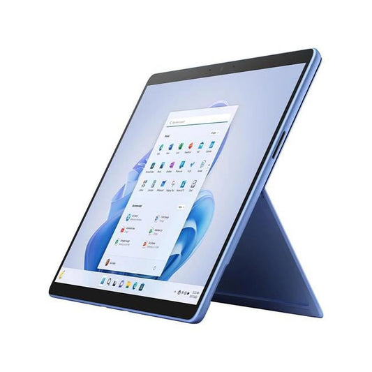 13 in. Surface Pro 9 Core i7 10th Gen i7-1265U Deca-Core Windows 10 Pro 64-Bit Tablet - Sapphire