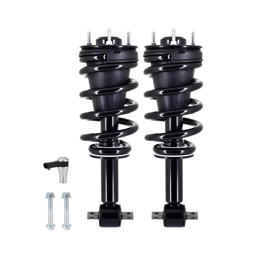 2 Front Bypass Sensor Quick Complete Strut For 2007-2014 Chevrolet Suburban 1500