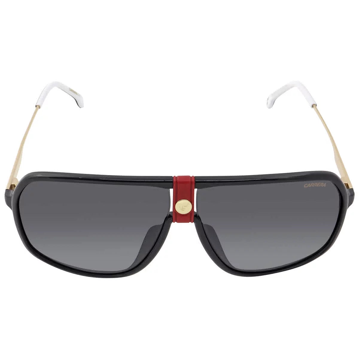 Carrera 1019/S Pilot Sunglasses, Gold/Gray Shaded, 64mm, 10mm