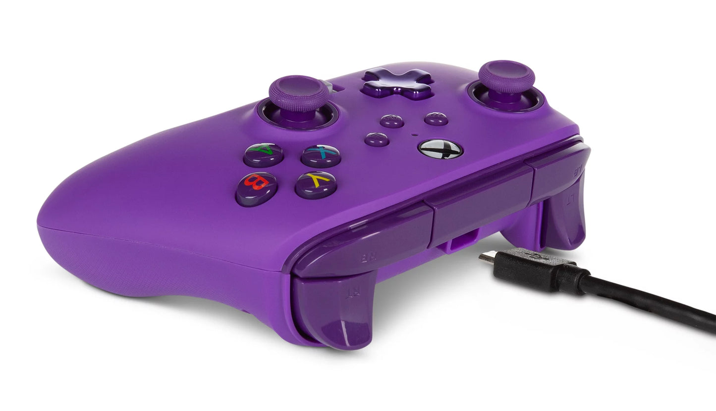 PowerA Enhanced Wired Controller Xbox Series X|S - Royal Purple