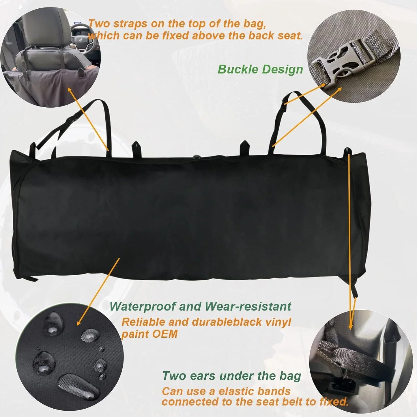 Soft Top Window Storage Bag For Ford Bronco Accessories 2021-2022 FAST SHIPPING