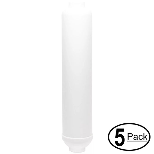 5-Pack Replacement BNF KTROSYS Inline Filter Cartridge - Universal 10-inch Cartridge BNF KTROSYS Reverse Osmosis Home Filtered Water System - Denali Pure Brand