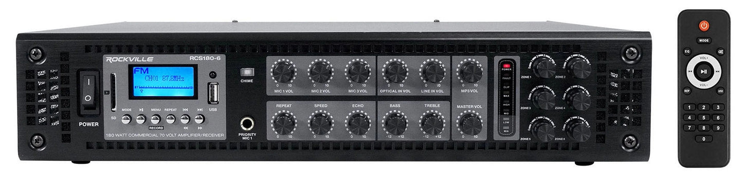 6) JBL CONTROL 14C/T 4" In-Ceiling Speakers+Receiver Amp For Restaurant/Bar/Cafe