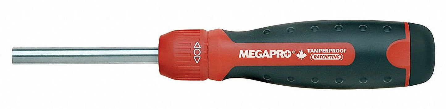 Megapro Multi-Bit Screwdriver, NumBits 12 211R2CTPRD-B