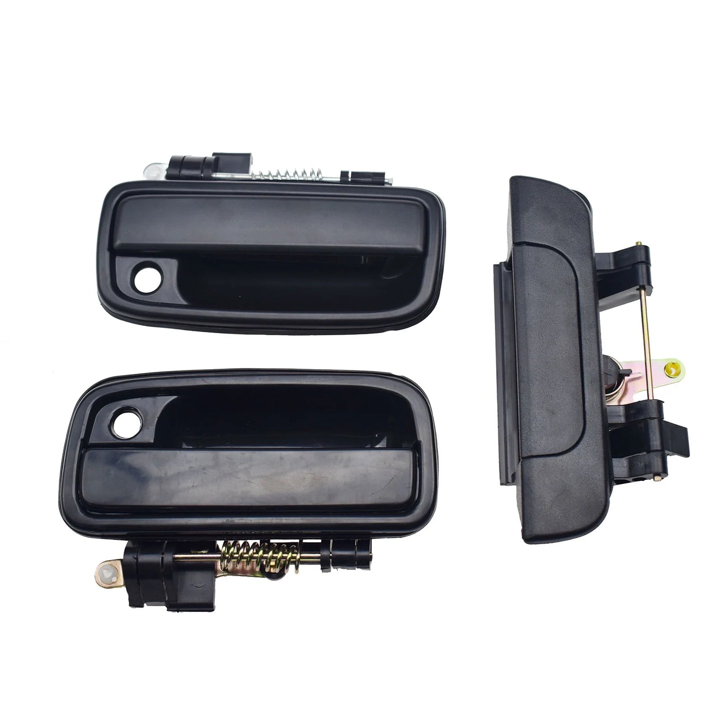3Pcs Tailgate & Exterior Front Door Handle Kit 1995-04 Toyota Tacoma Pickup