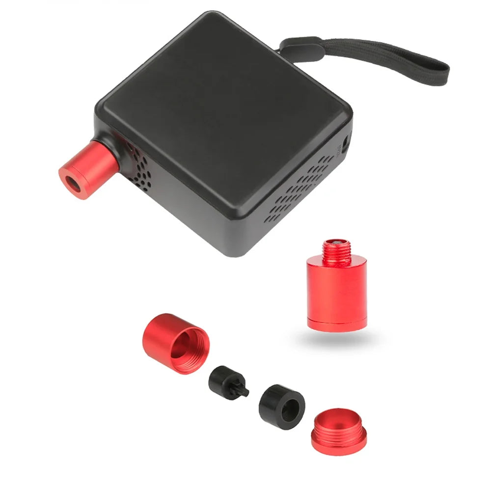 Walmeck 150PSI Cordless Air Pump Tire Inflator Bicycles and Electric Bicycles, Support Tire Pressure Detecting