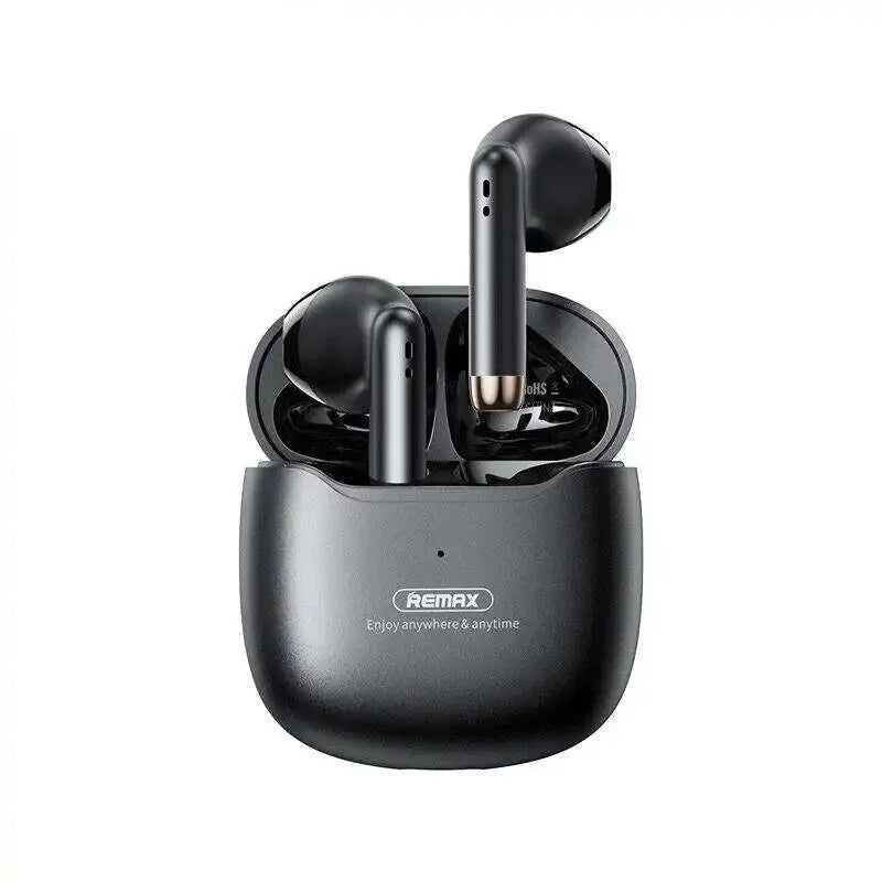 ZTE Axon 30 5G Bluetooth 5.3 Earbuds Stereo Bass, in Ear Noise Cancelling Mic, Earphones IP7 Waterproof Sports, 32H Playtime USB C Mini Charging Case Ear Buds - Black