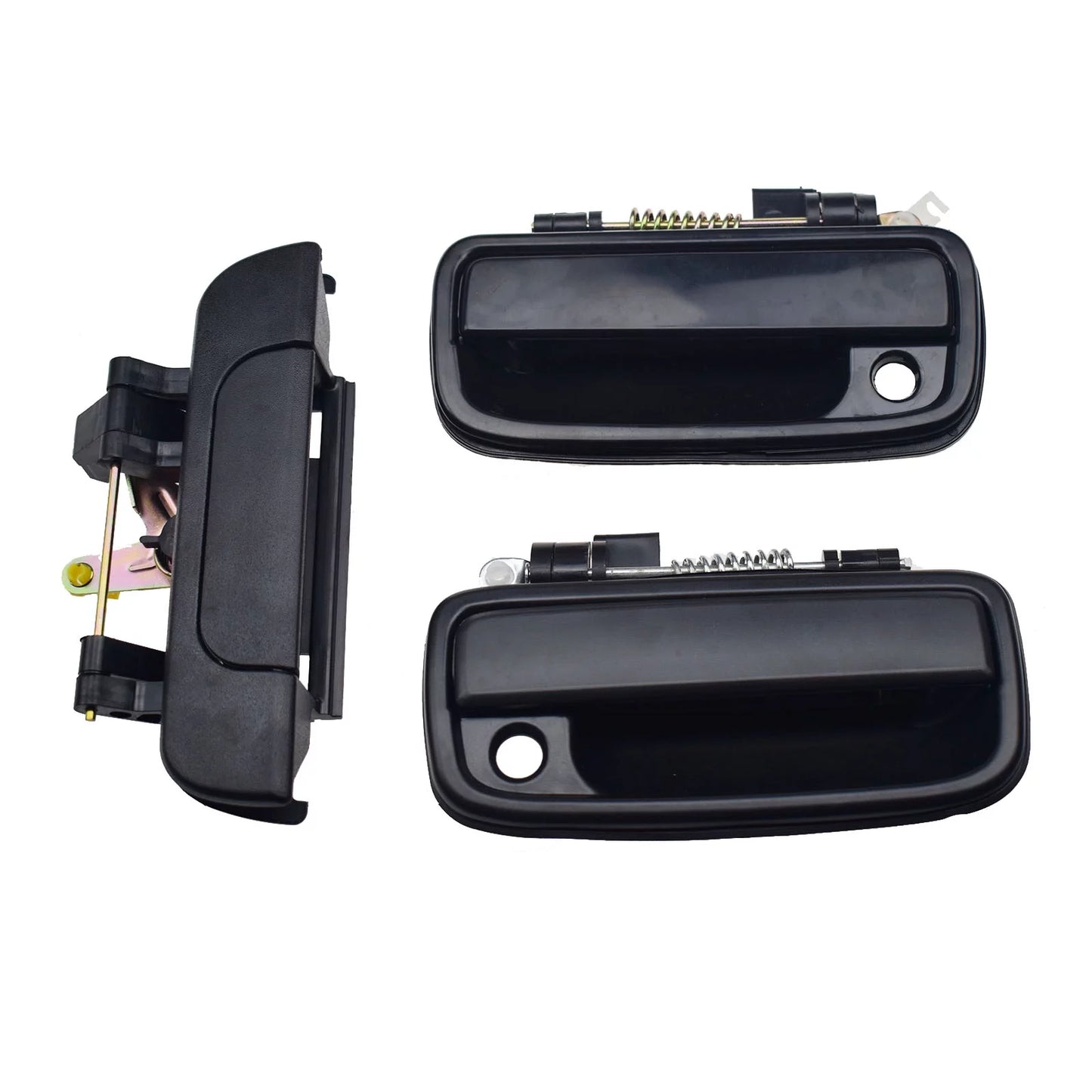 3Pcs Tailgate & Exterior Front Door Handle Kit 1995-04 Toyota Tacoma Pickup