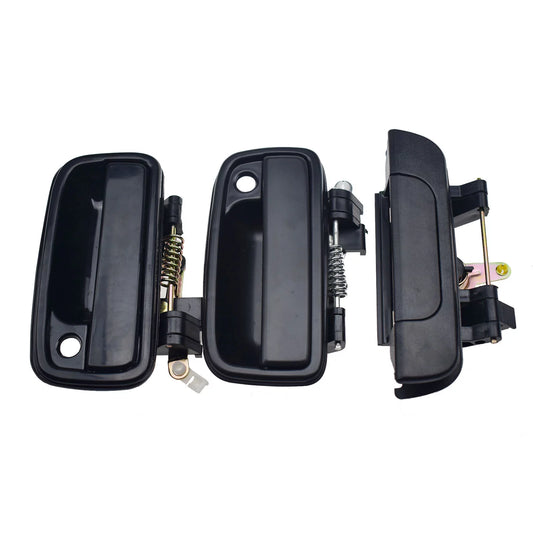 3Pcs Tailgate & Exterior Front Door Handle Kit 1995-04 Toyota Tacoma Pickup