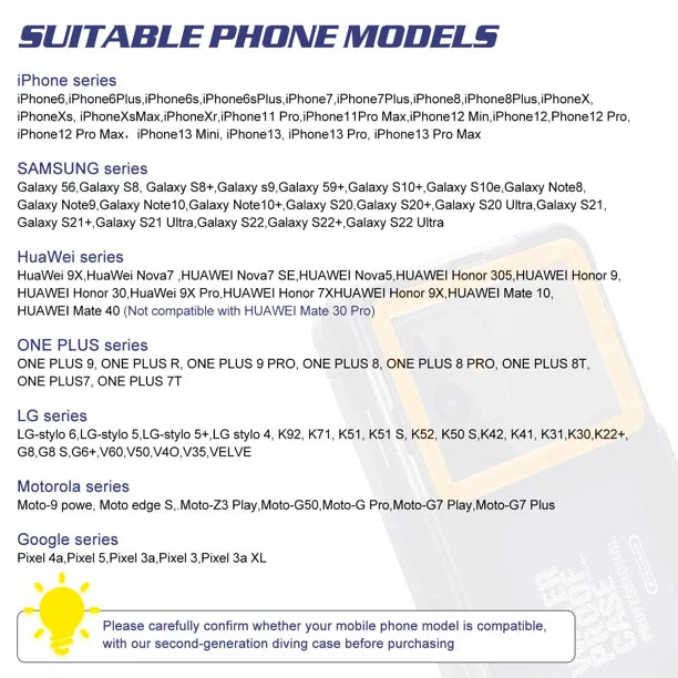 UrbanX Professional [15m/50ft] Swimming Diving Surfing Snorkeling Photo Video Waterproof Protective Case Underwater Housing Micromax Bolt Selfie Q424 And all Phones Up to 6.9 Inch LCD with Lanyard