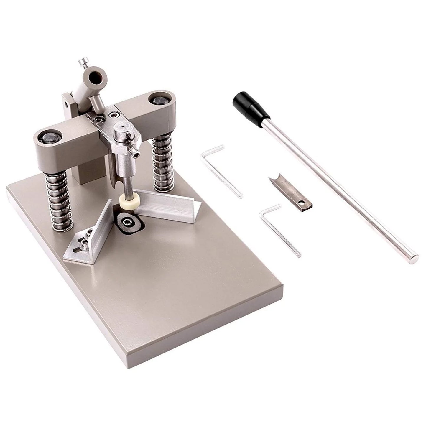 VEVOR Corner Rounder Cutter 2 Dies R6 R10 Corner Cutter with Paper-Holding Device Radius Machine Rounder Cutter Printing and Packaging Industry