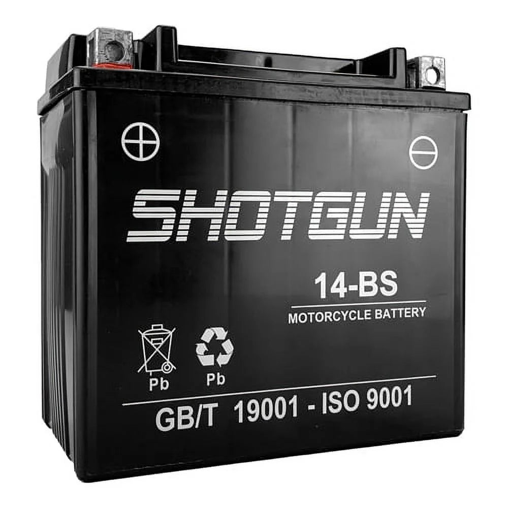 Shotgun YTX14-BS Replacement Powersports Battery For BMW 2016 2017 C650 Sport