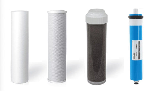 4 RO/DI AQUARIUM REVERSE OSMOSIS WATER FILTERS/MEMBRANE 100 GPD
