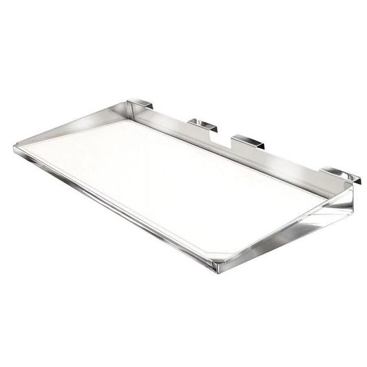 12" Silver Trailmate or Connoisseur Serving Shelf with Removable Cutting Board
