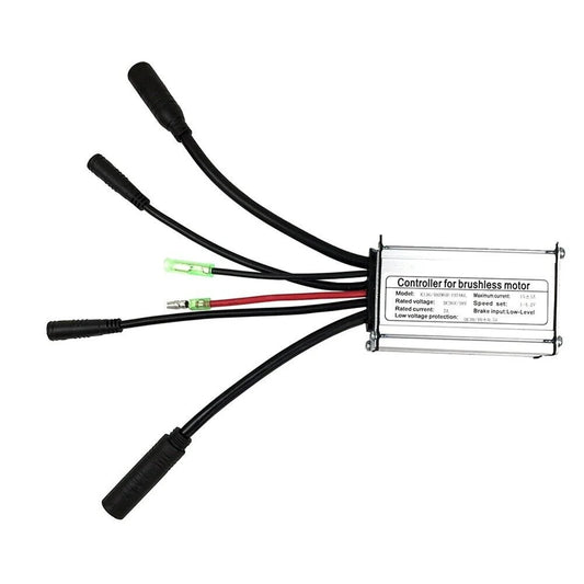 36/48V KT15A Ebike Waterproof-Controller With Lightline For 250W Brushless,Motor