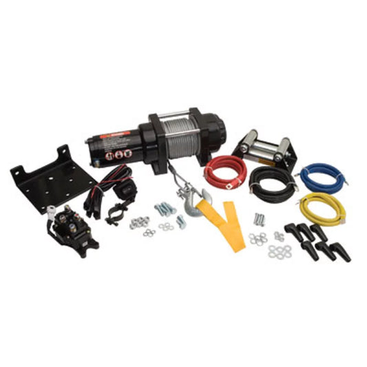 Winch with Wire Rope and Mount Plate 2500 lb. With Honda Talon 1000X-4 Fox Live Valve 2020