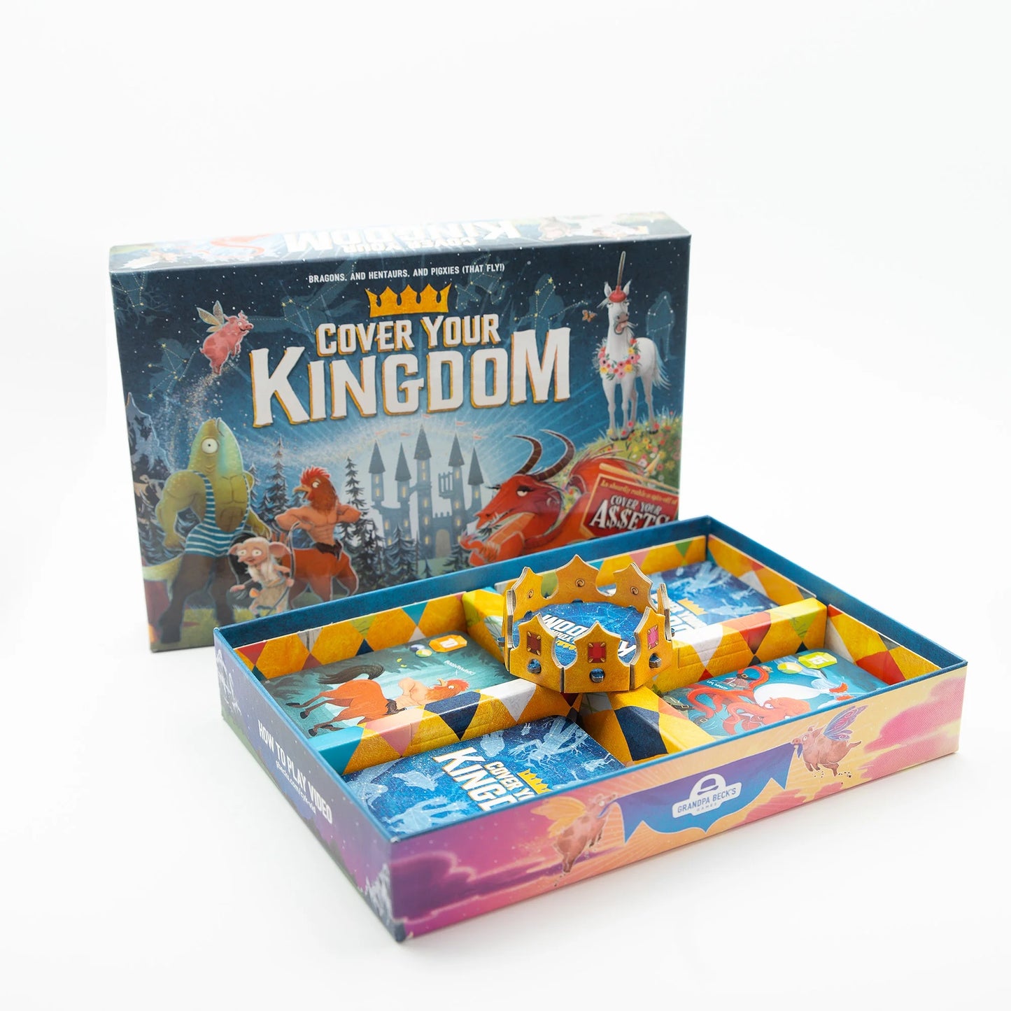 Coating Your Kingdom Board Game, by Grandpa Beck's Games