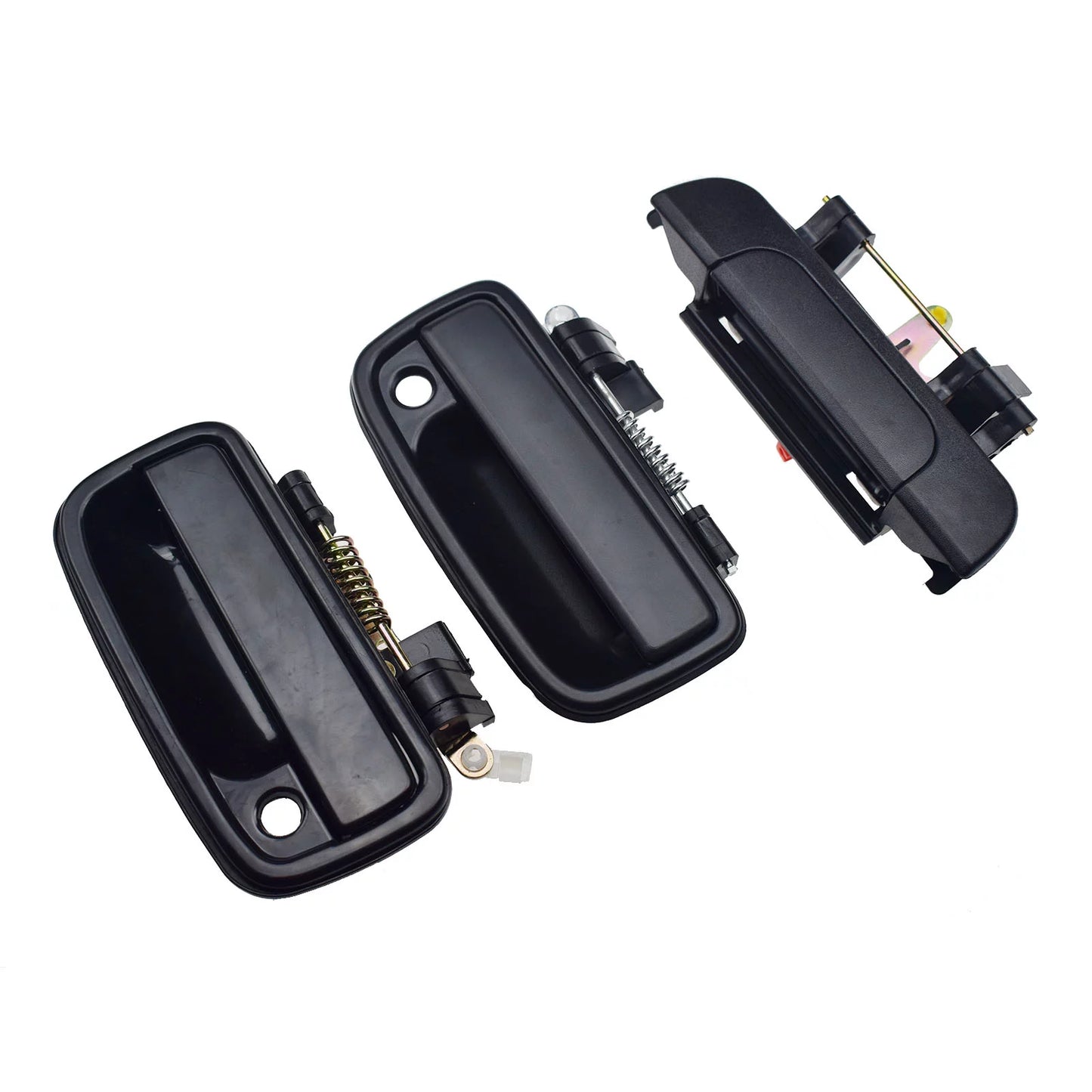 3Pcs Tailgate & Exterior Front Door Handle Kit 1995-04 Toyota Tacoma Pickup