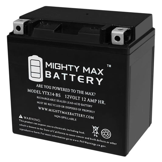 YTX14-BS Replacement Battery For BUELL XB12X Ulysses (06-'09)